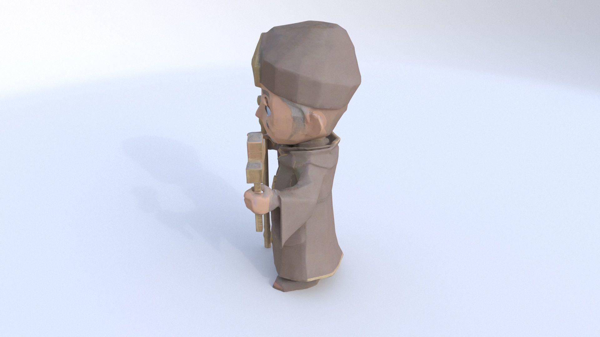 priest 1 3D model_2