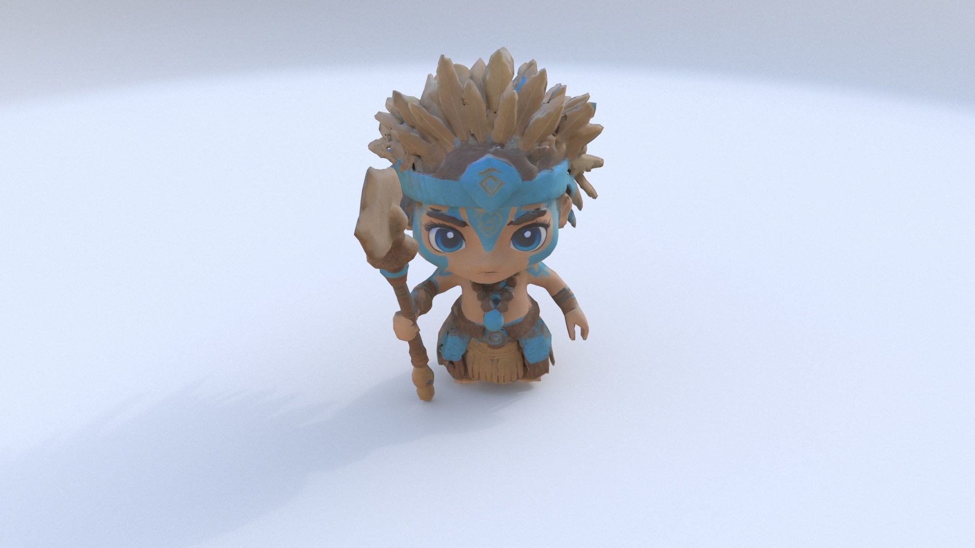 shaman 1 3D model_1