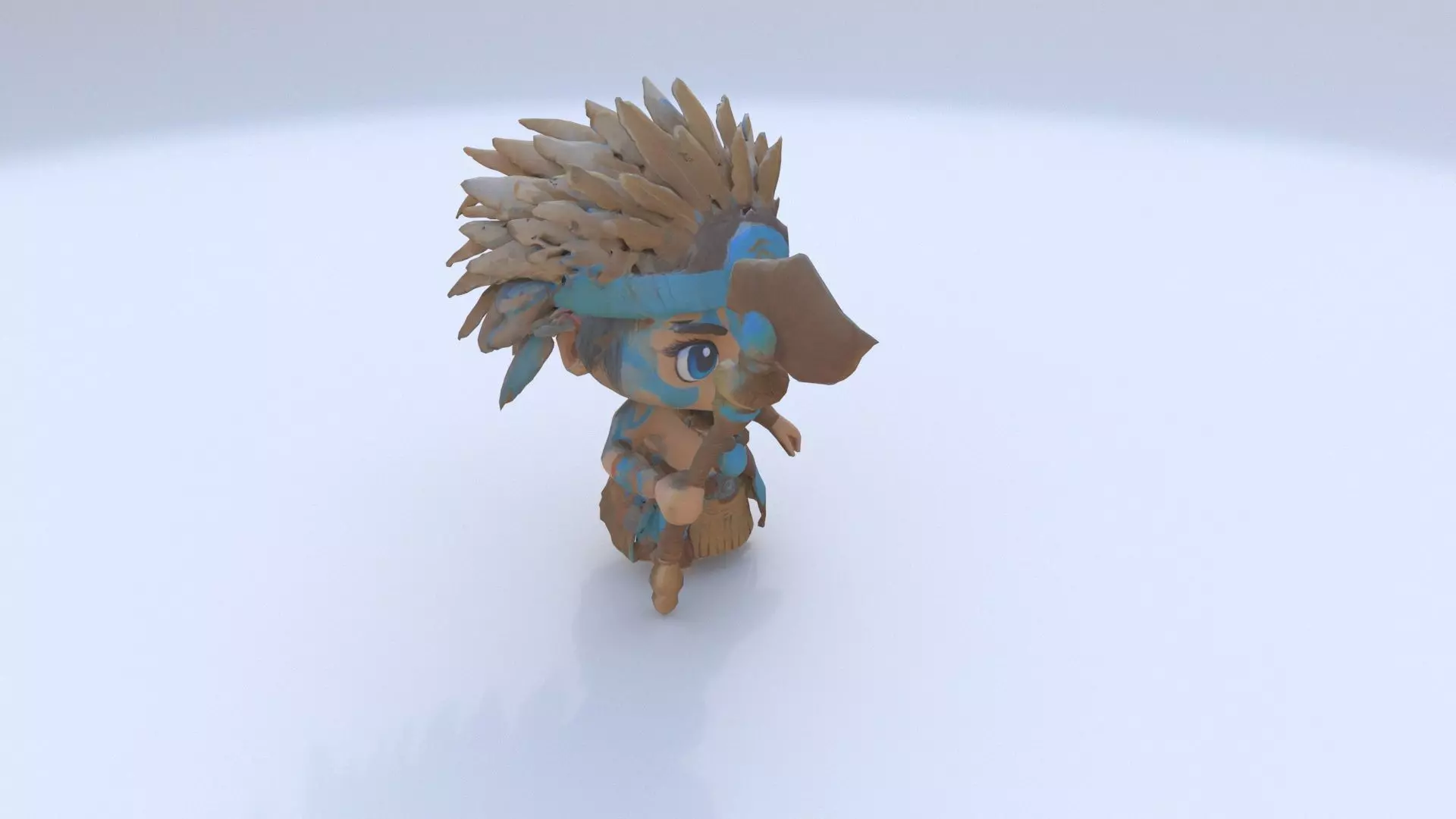 shaman 1 3D model_0
