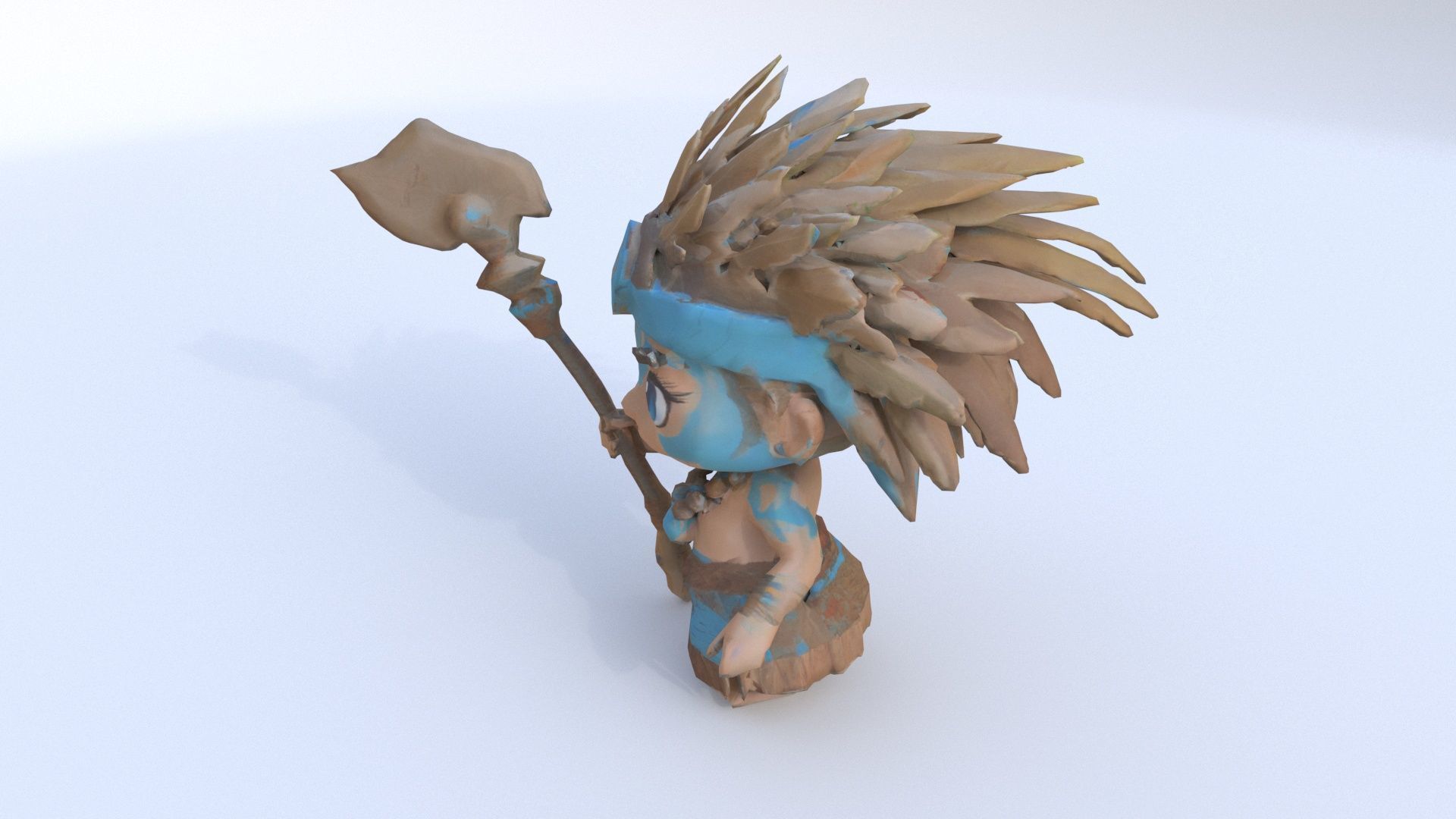 shaman 1 3D model_2