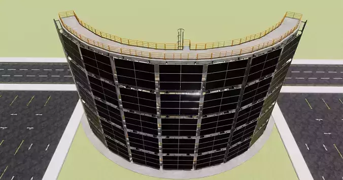 Solar Concrete Tower Type-3