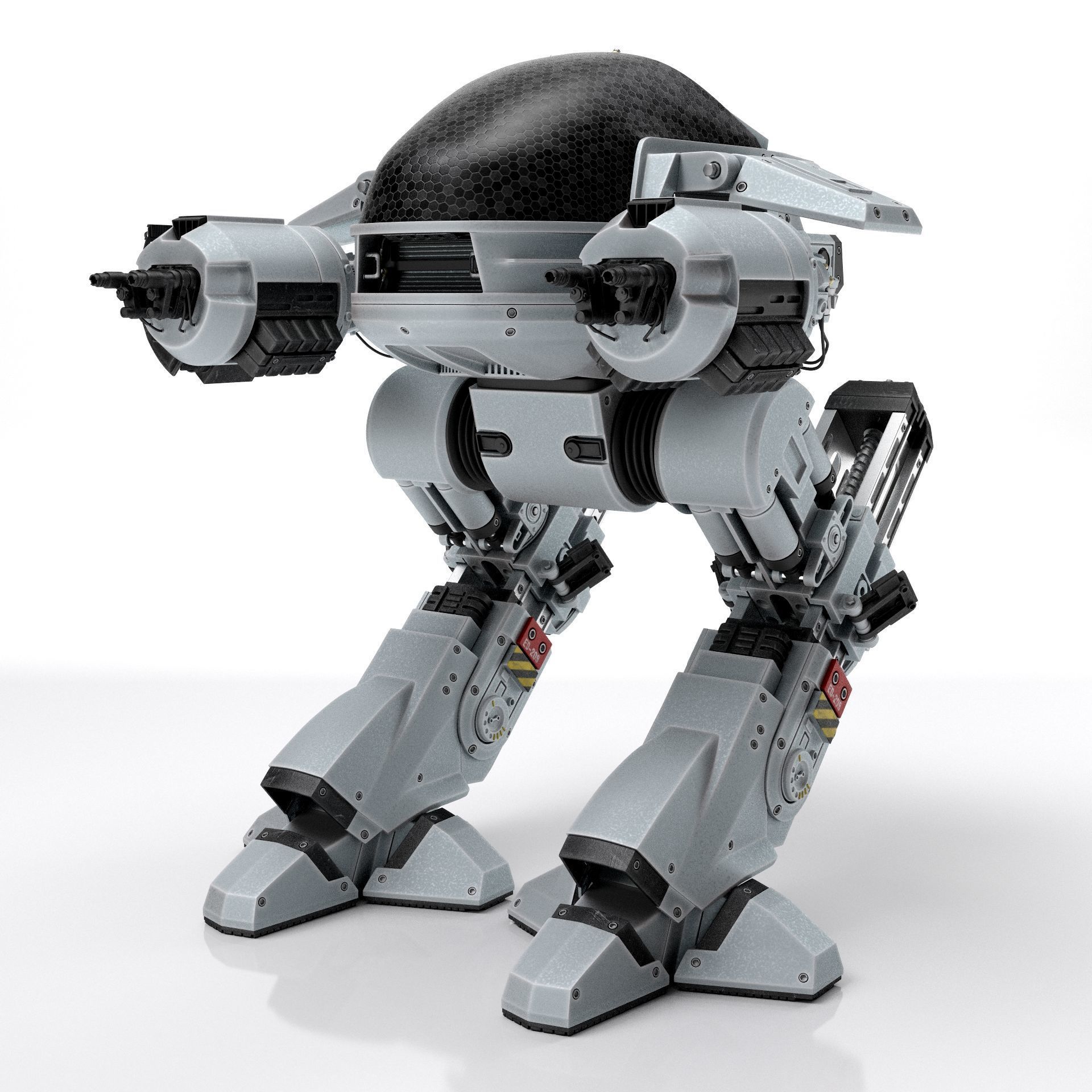 ED 209 OCP Robocop movie 1987 3D model_2