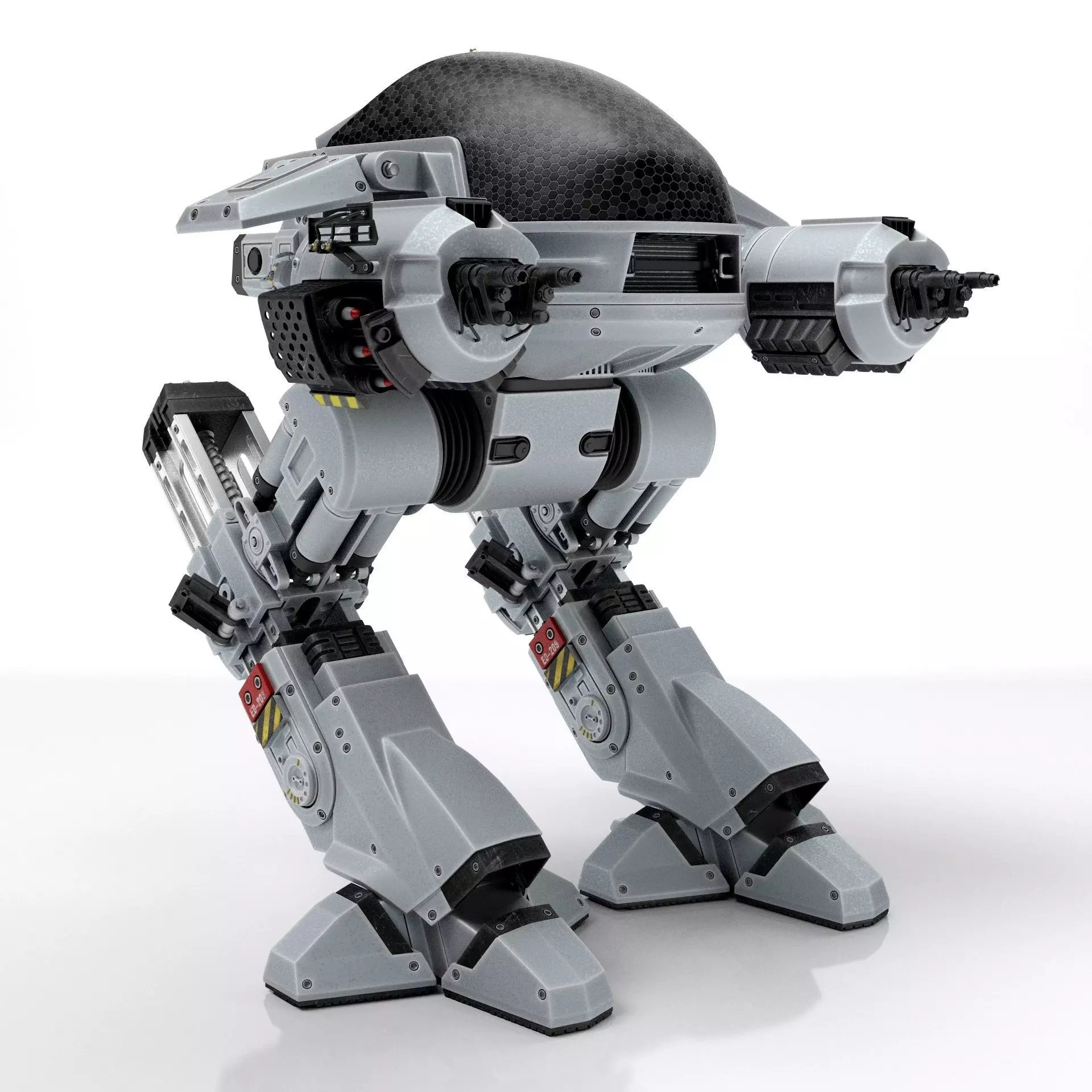 ED 209 OCP Robocop movie 1987 3D model_0