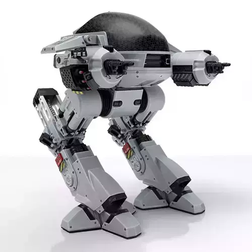 ED 209 OCP Robocop movie 1987 3D model