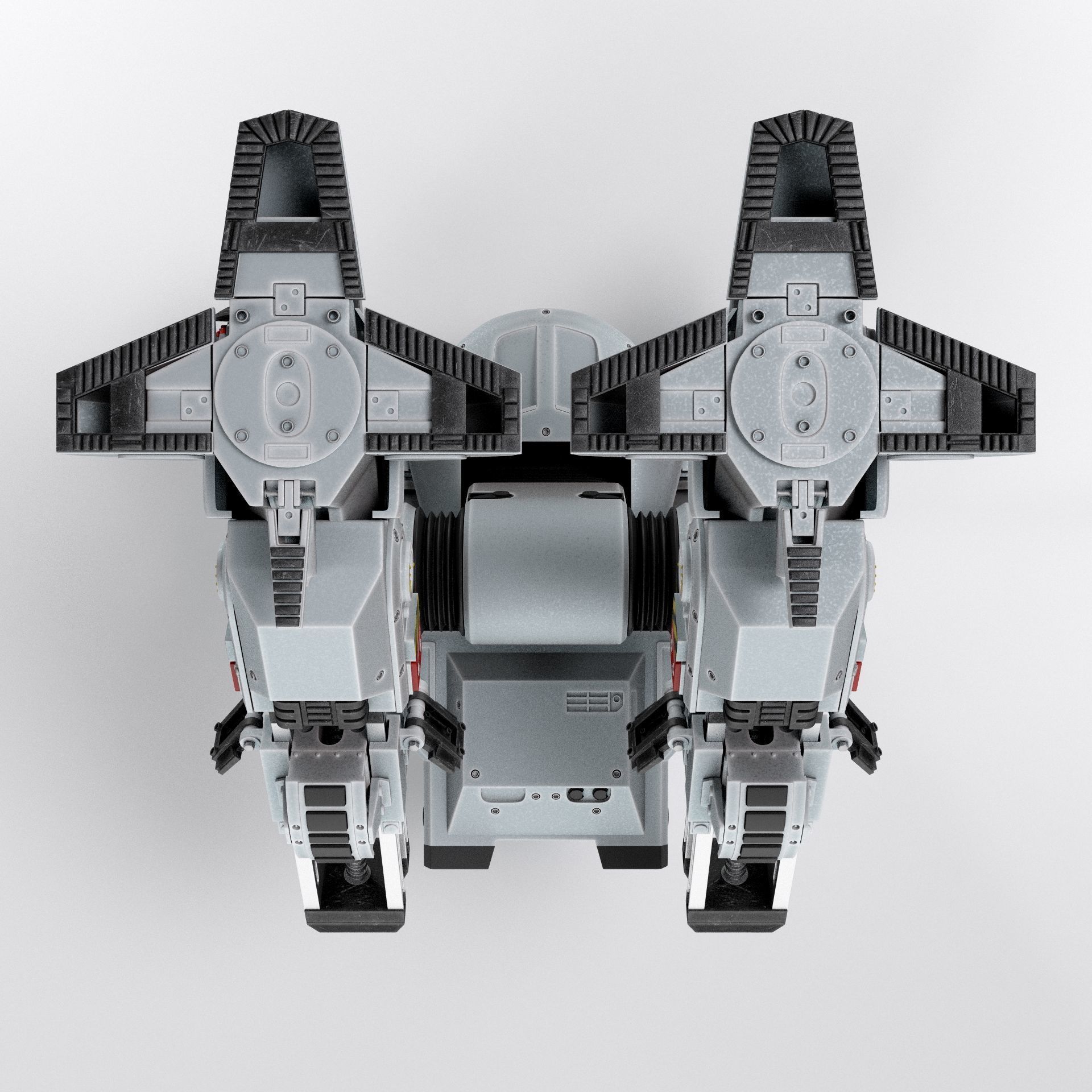 ED 209 OCP Robocop movie 1987 3D model_12