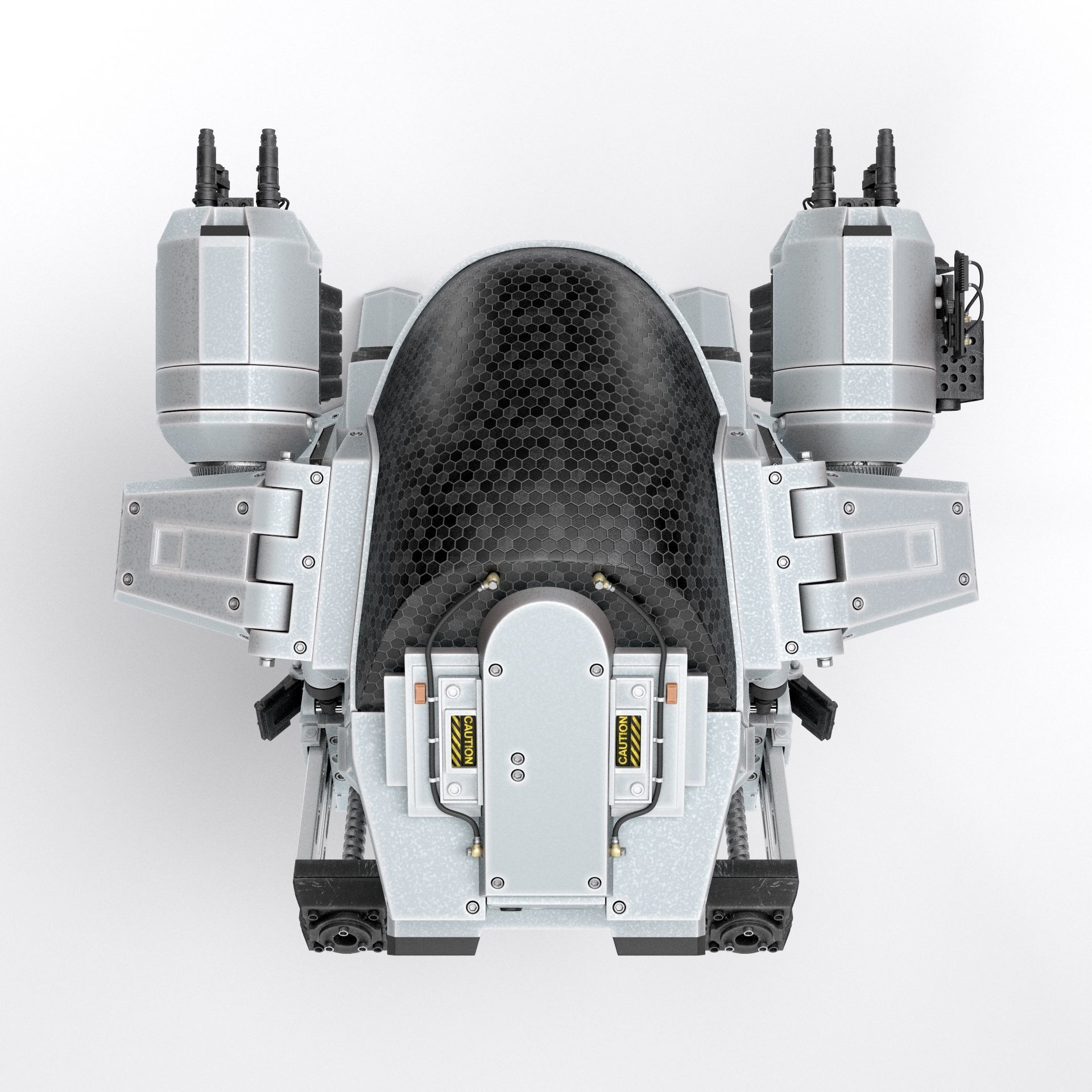 ED 209 OCP Robocop movie 1987 3D model_8