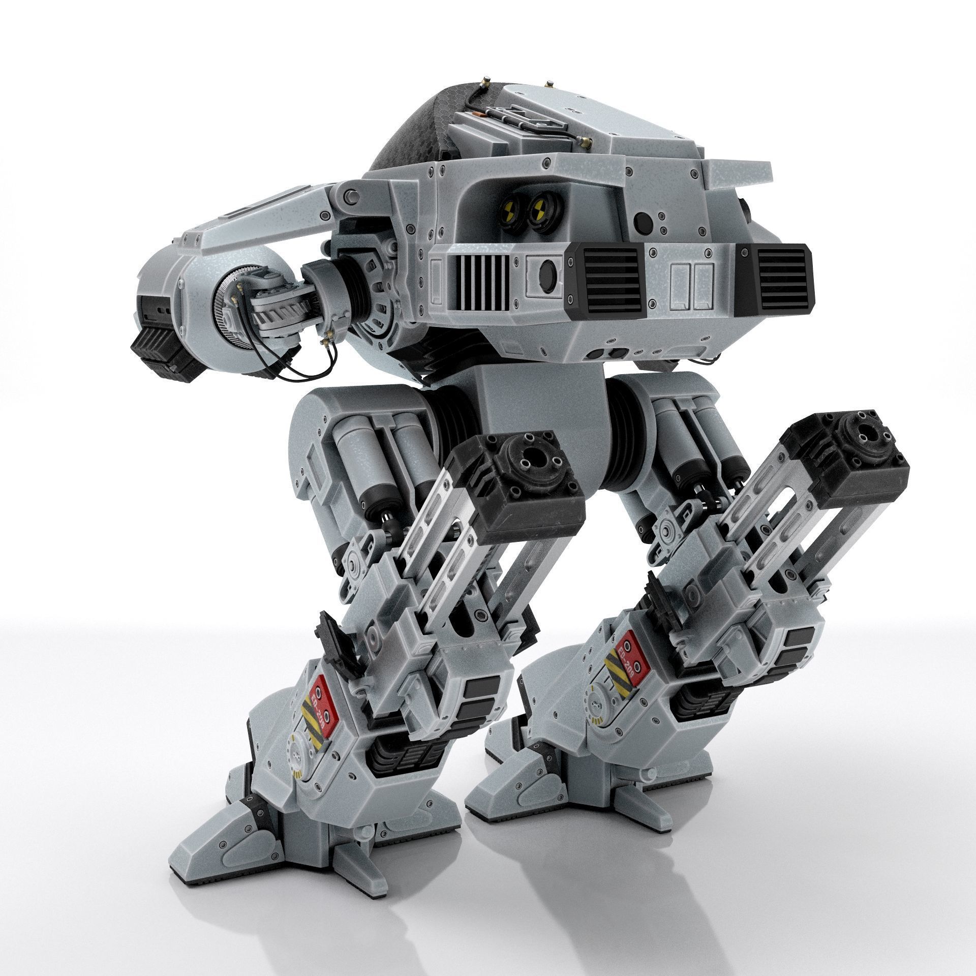 ED 209 OCP Robocop movie 1987 3D model_6