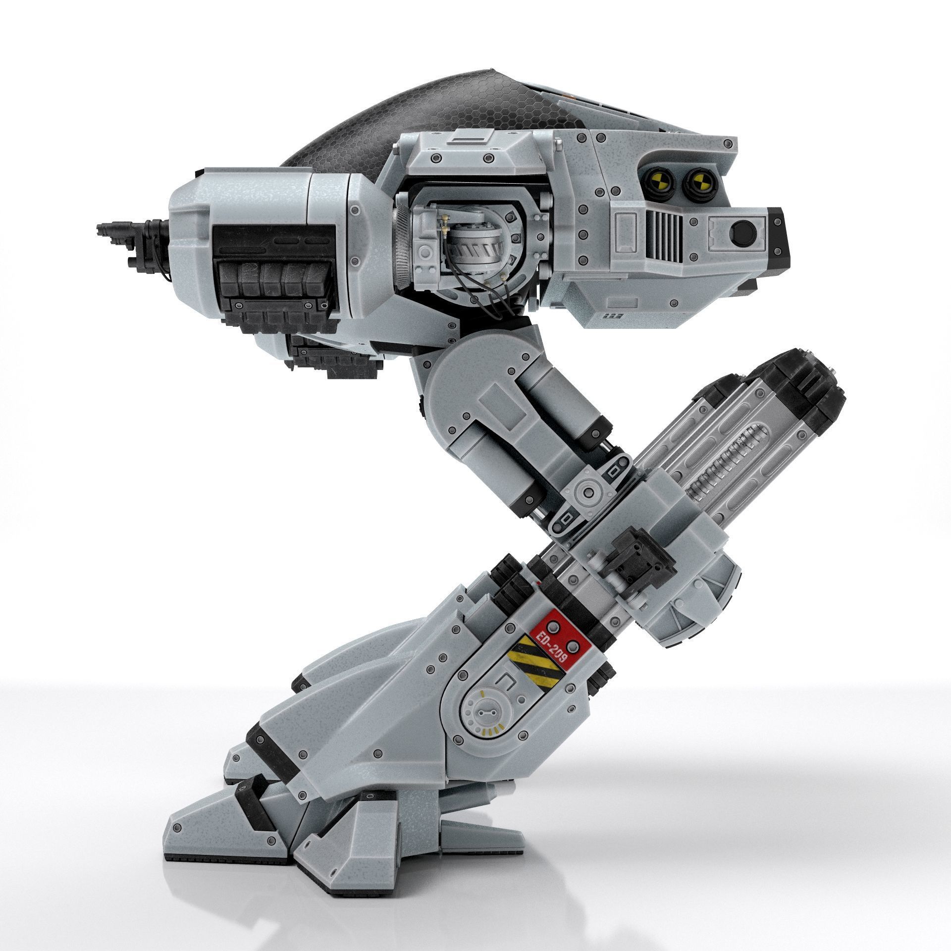 ED 209 OCP Robocop movie 1987 3D model_3