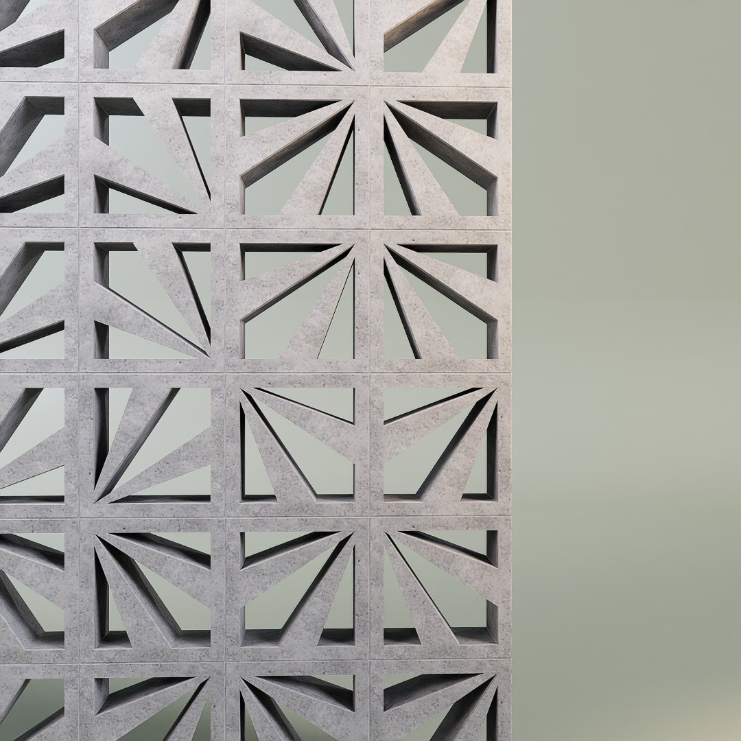 ROSTER CURTAIN PANEL RST-V 3D model_2