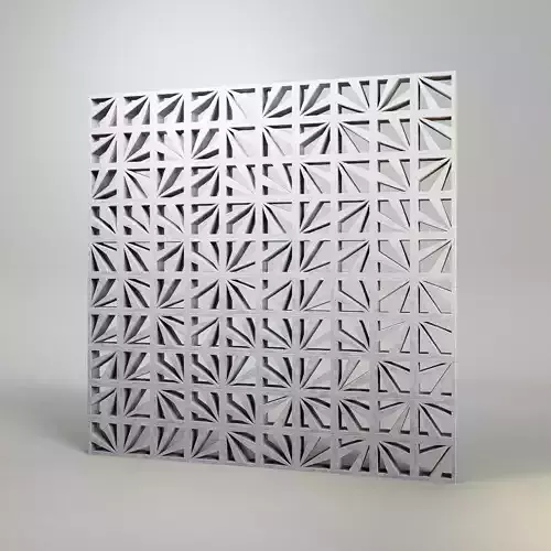 ROSTER CURTAIN PANEL RST-V 3D model