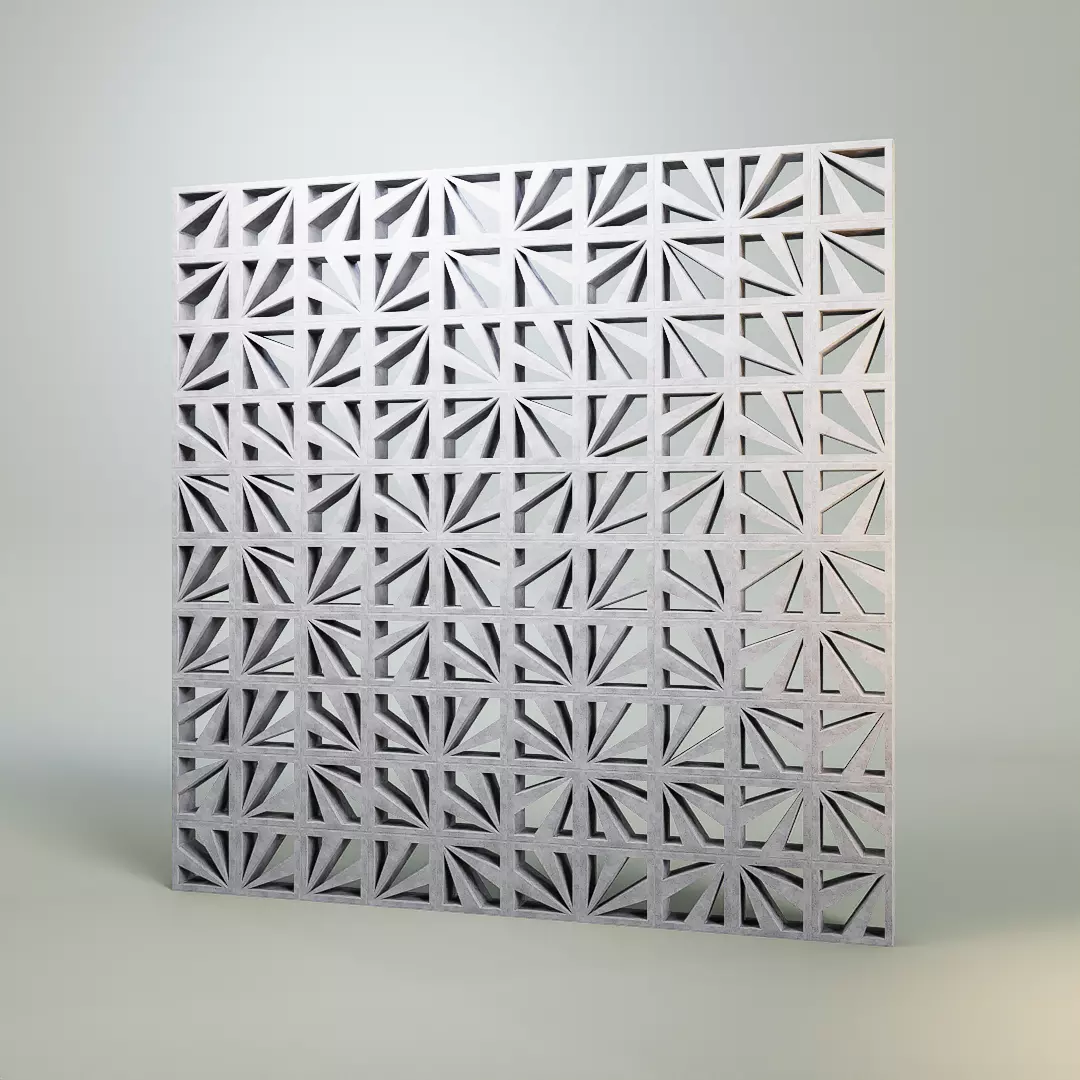 ROSTER CURTAIN PANEL RST-V 3D model_0