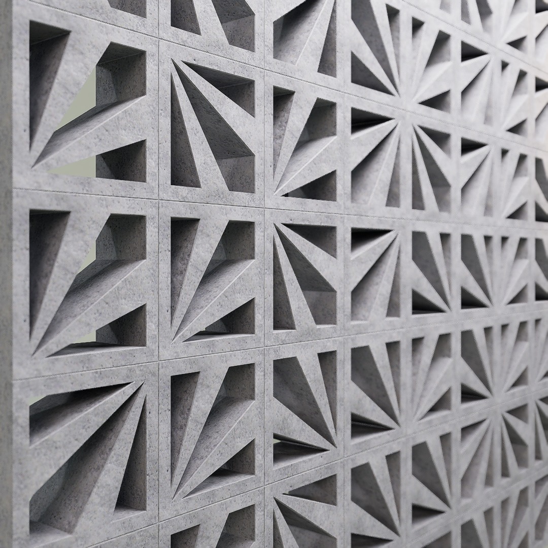 ROSTER CURTAIN PANEL RST-V 3D model_1