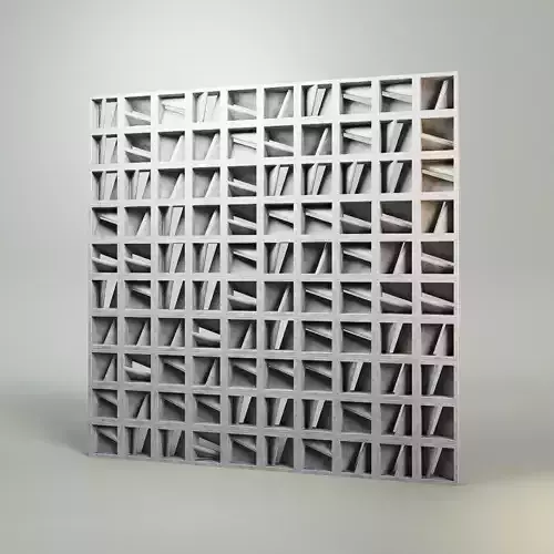 ROSTER CURTAIN PANEL RST-TB 3D model