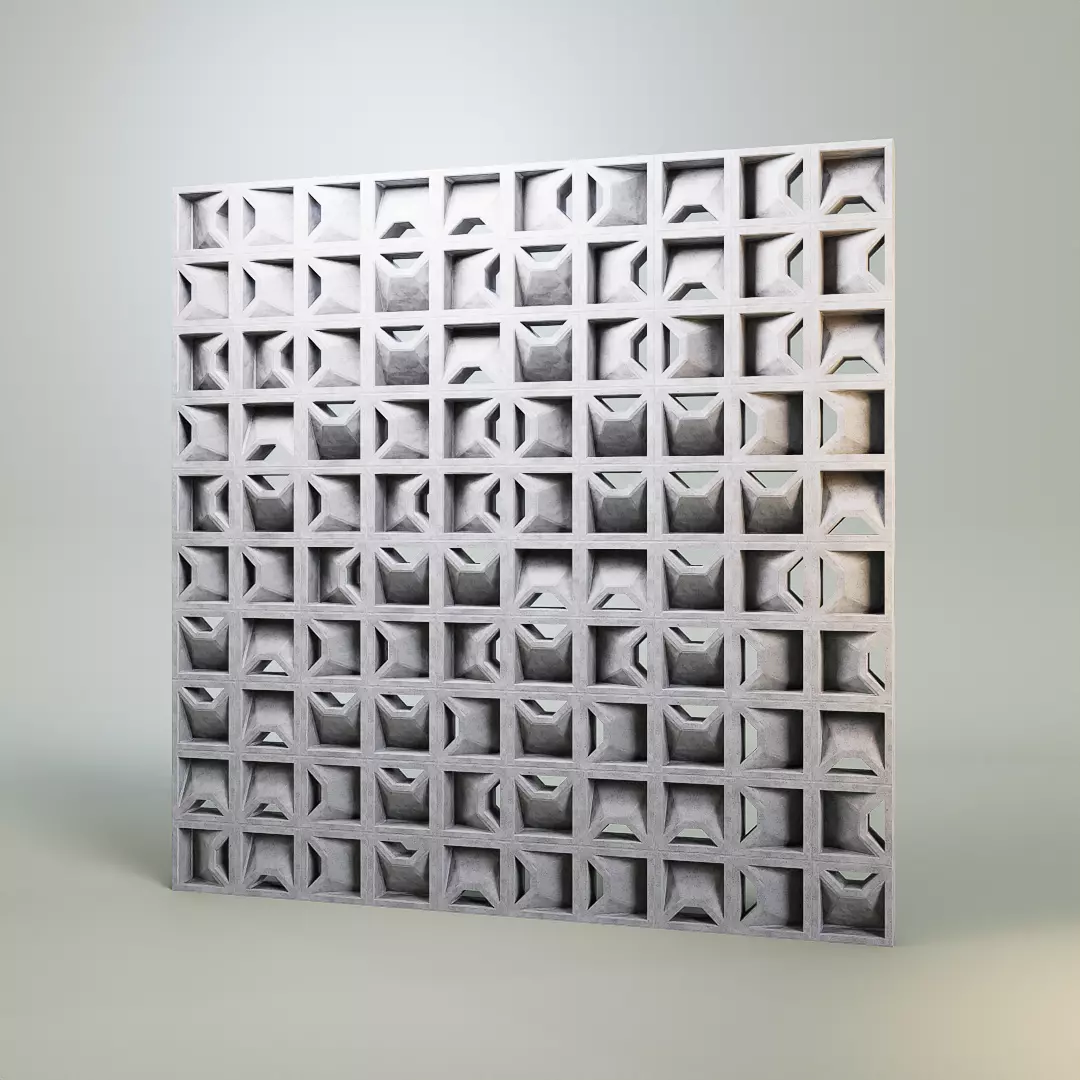 ROSTER CURTAIN PANEL RST-ROBOT 3D model_0