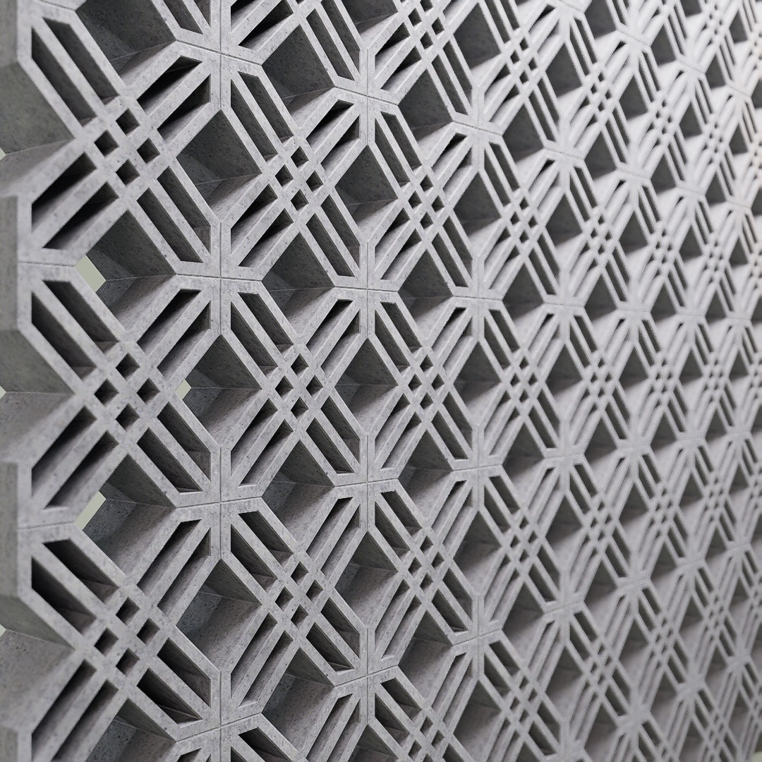 ROSTER CURTAIN PANEL RST-R9 3D model_1