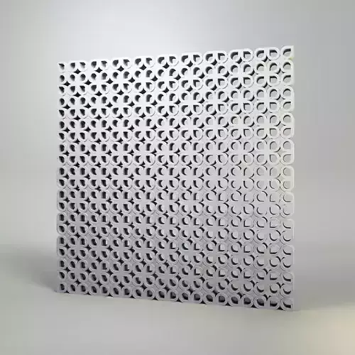 ROSTER CURTAIN PANEL RST-R8 3D model