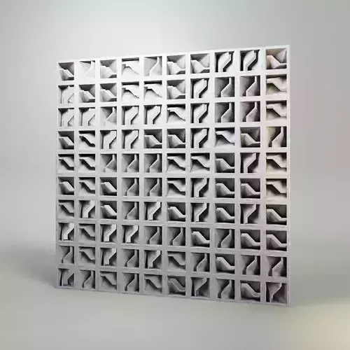 ROSTER CURTAIN PANEL RST-R10 3D model