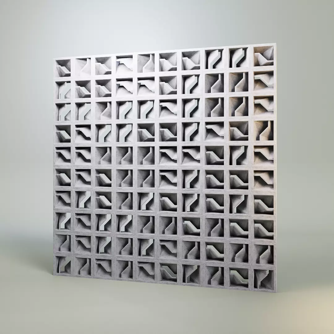 ROSTER CURTAIN PANEL RST-R10 3D model_0