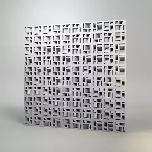 ROSTER CURTAIN PANEL RST-LB4 3D model