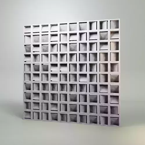 ROSTER CURTAIN PANEL RST-LB1 3D model