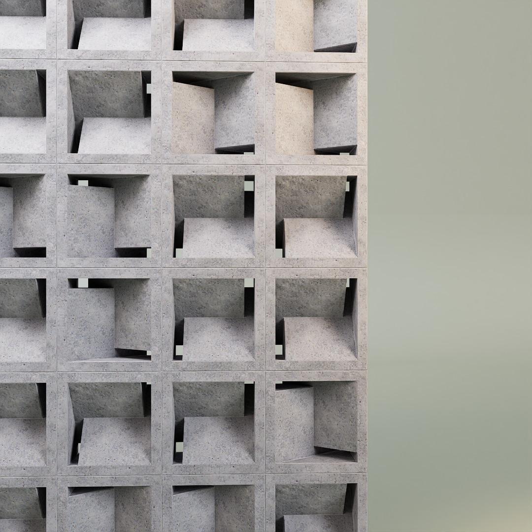 ROSTER CURTAIN PANEL RST-K 3D model_2