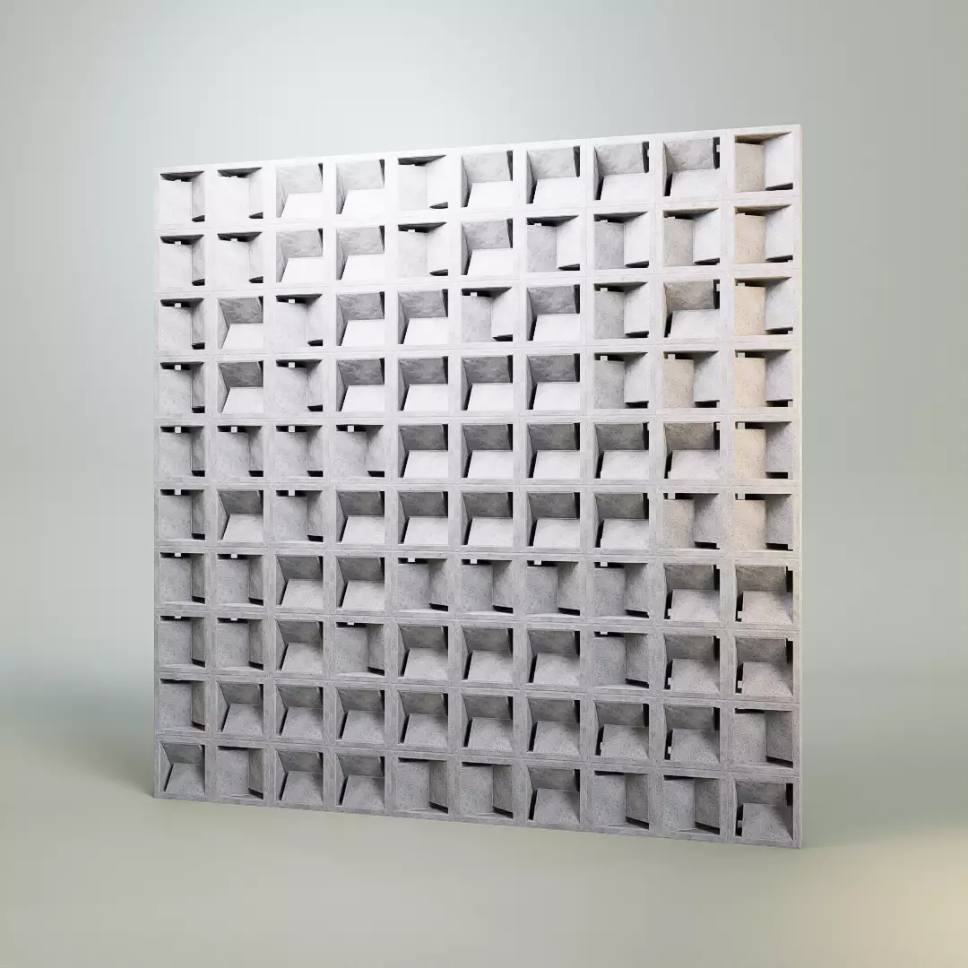 ROSTER CURTAIN PANEL RST-K 3D model_0