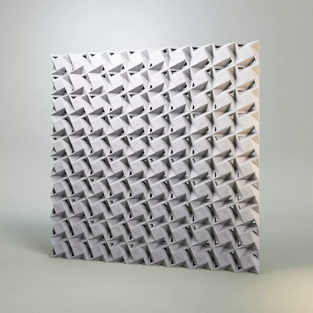 ROSTER CURTAIN PANEL RST-FAN 3D model_0