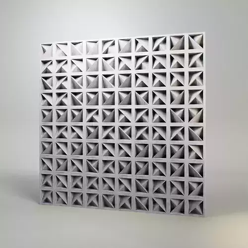 ROSTER CURTAIN PANEL RST-DURIAN 3D model