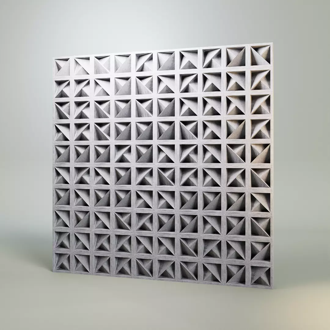 ROSTER CURTAIN PANEL RST-DURIAN 3D model
