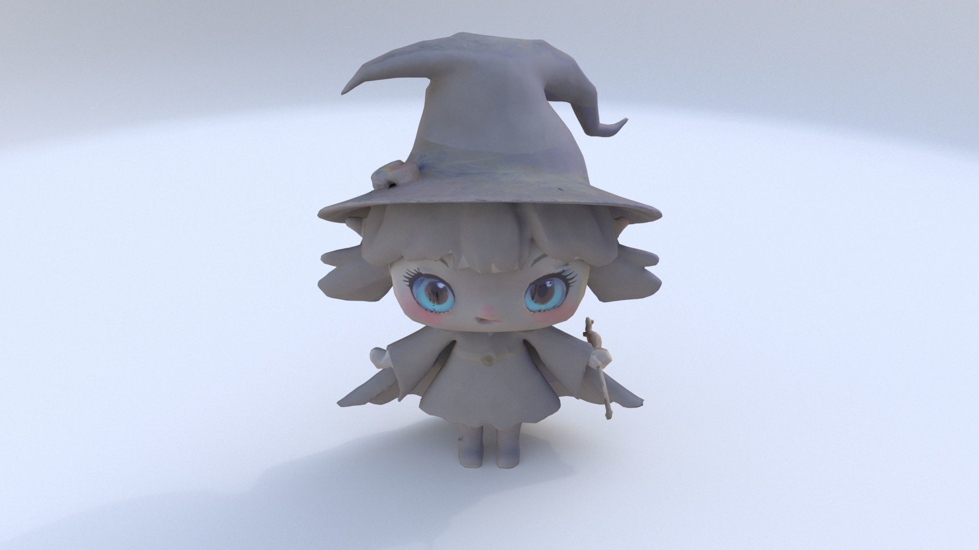 witch 3D model_1