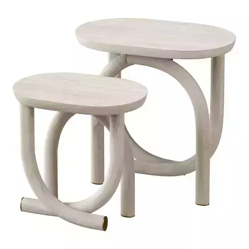 Ame editions manufacturees-pearl coffee table set 1