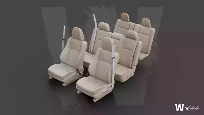 SUV complete Seat Set - Universal Car Seat Set