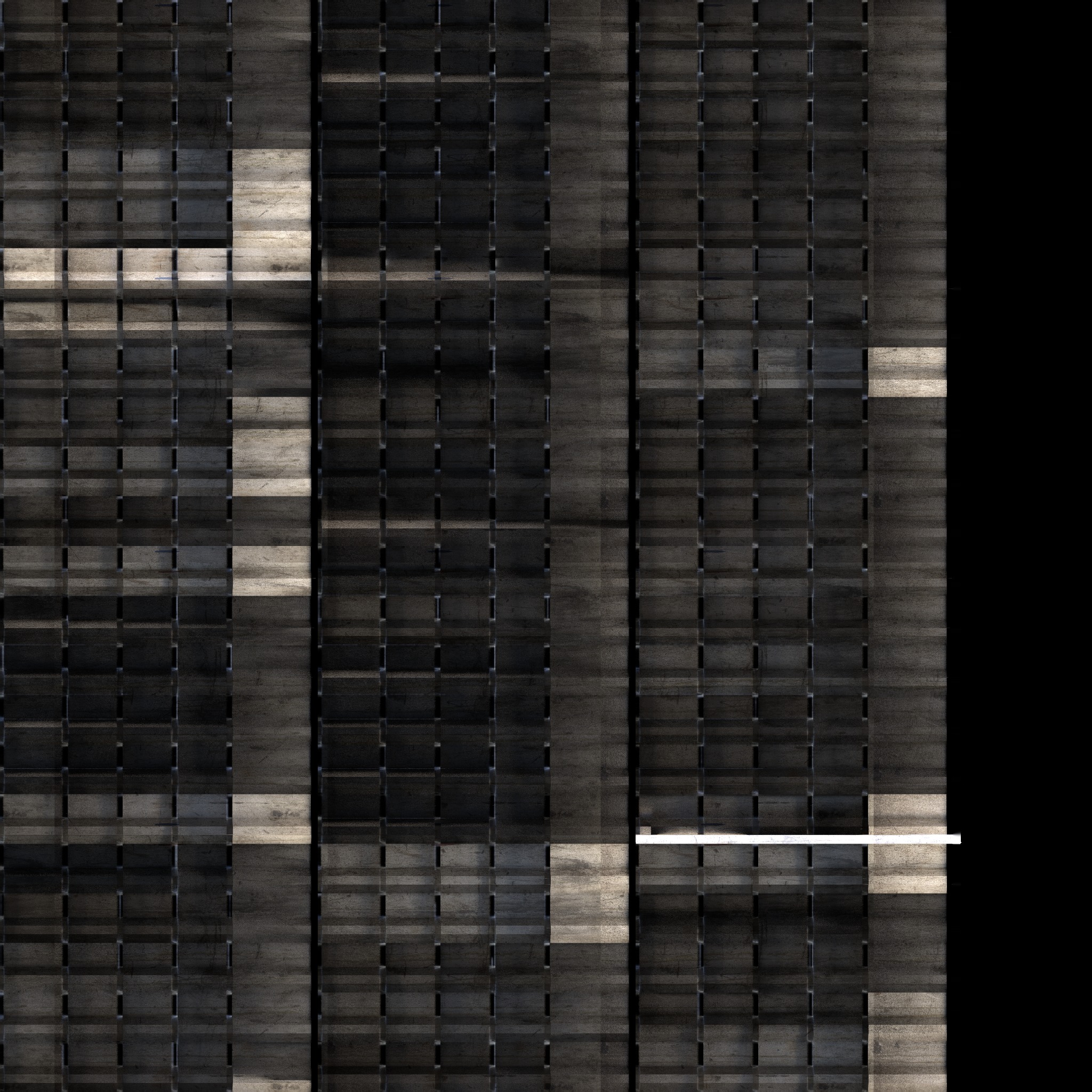 Abandoned Industrial Warehouse - 3D Environment Model Low-poly 3D model_35