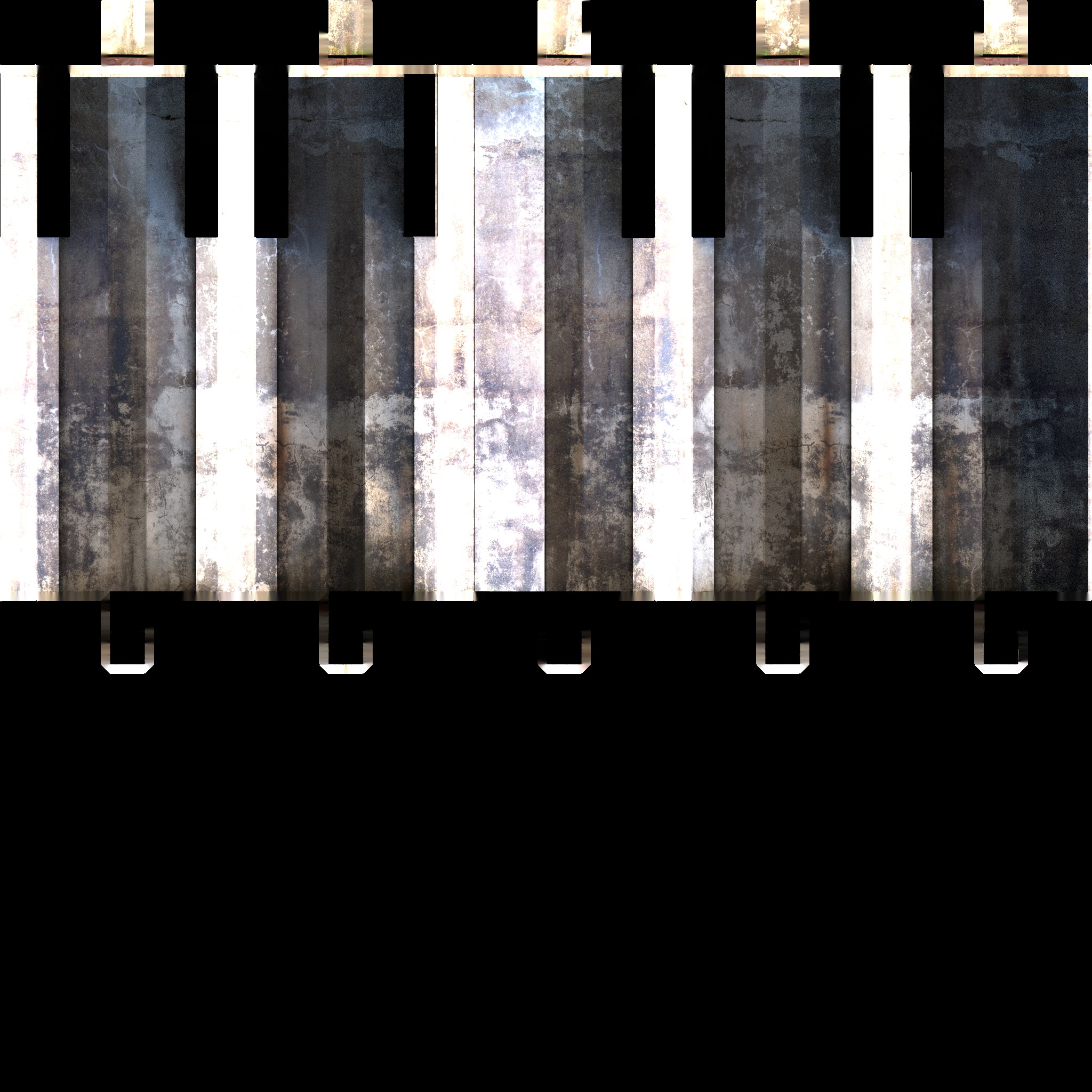 Abandoned Industrial Warehouse - 3D Environment Model Low-poly 3D model_15