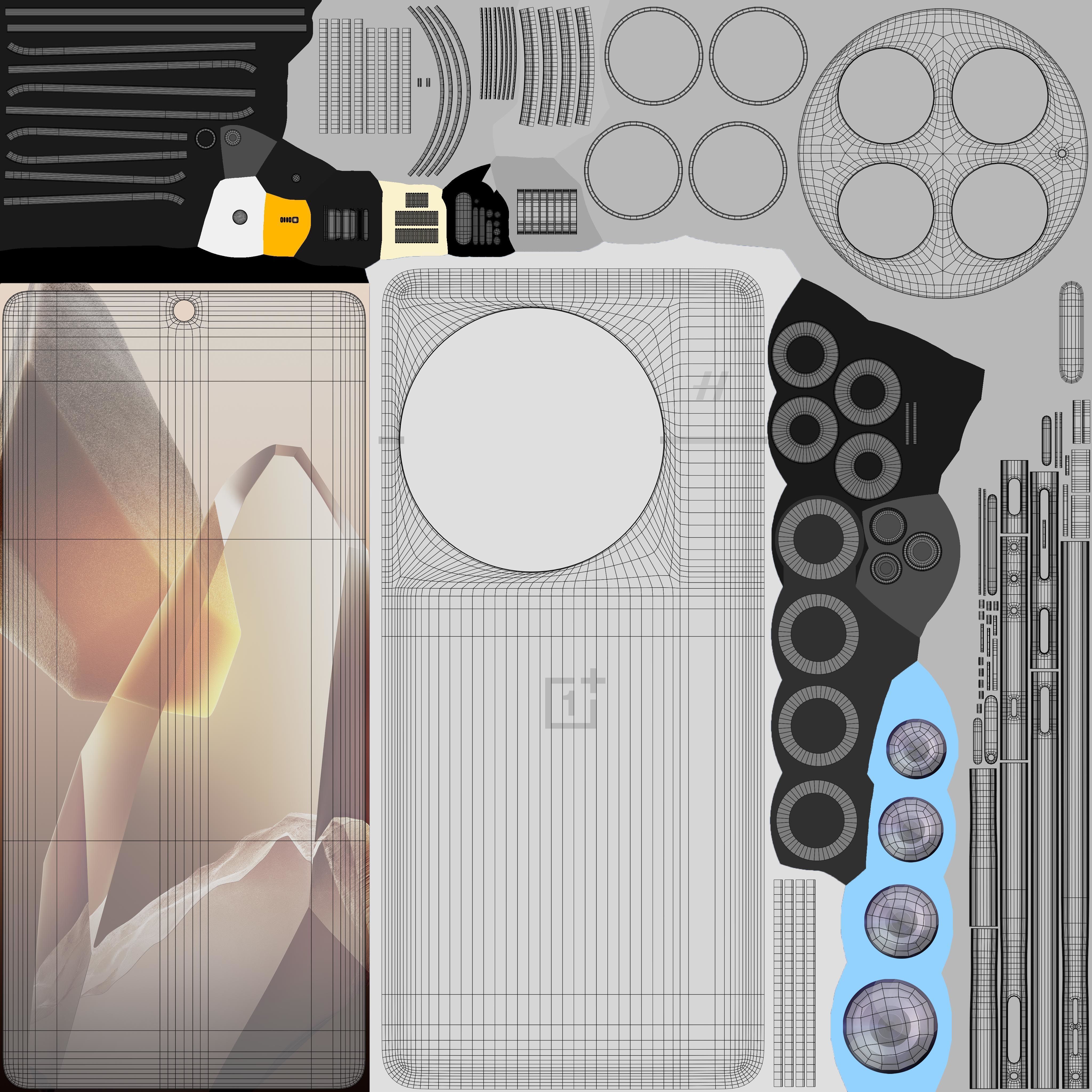 OnePlus 13 Arctic Dawn 3D model_10