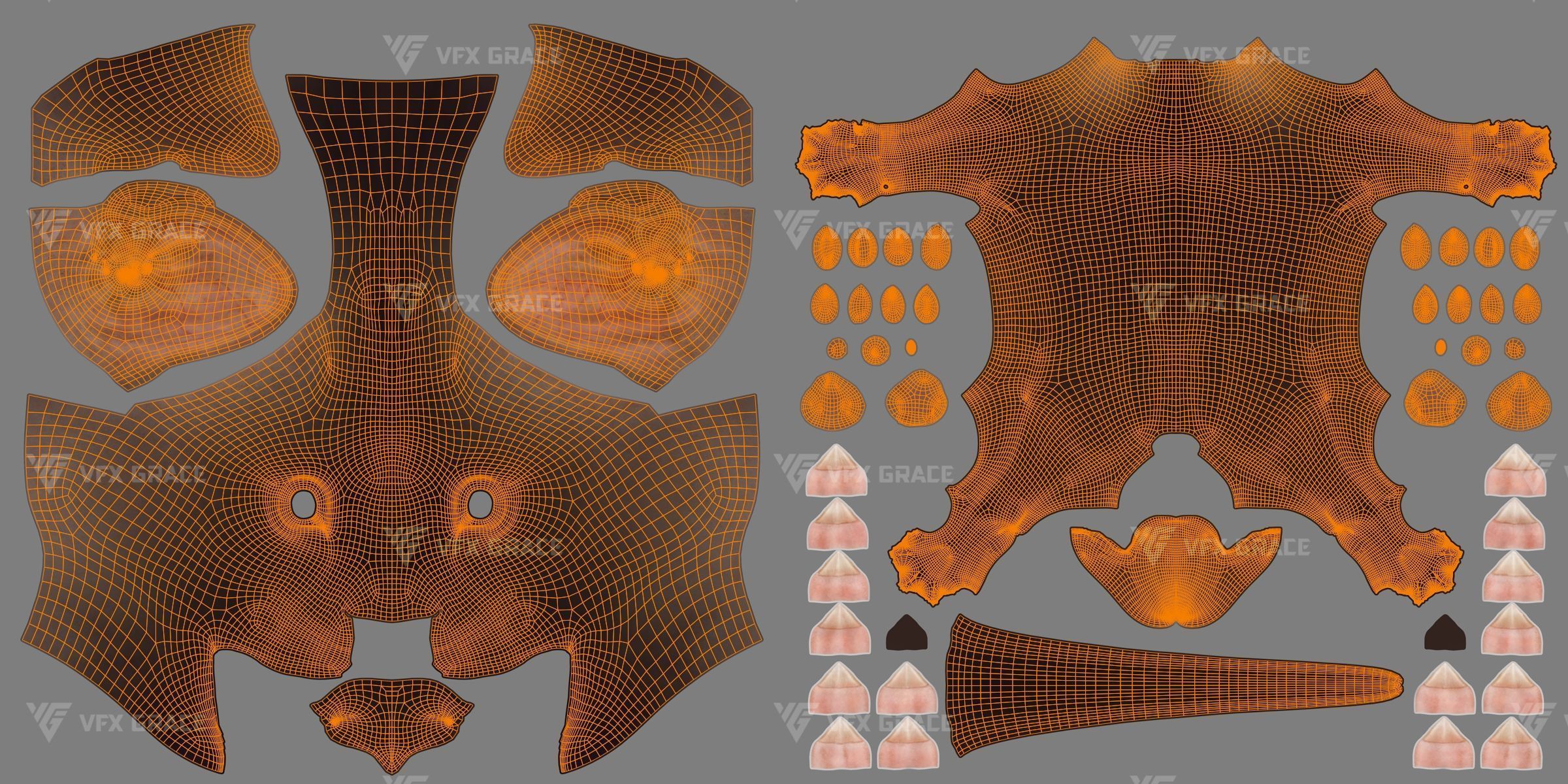 Black Cat Animation - VFX Grace 3D model_23