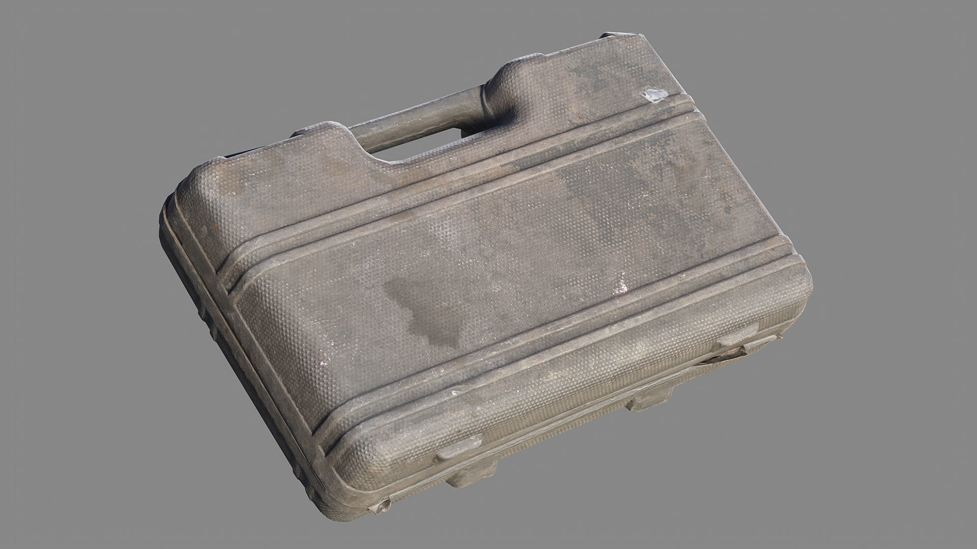 Plastic tool case Low-poly 3D model_3