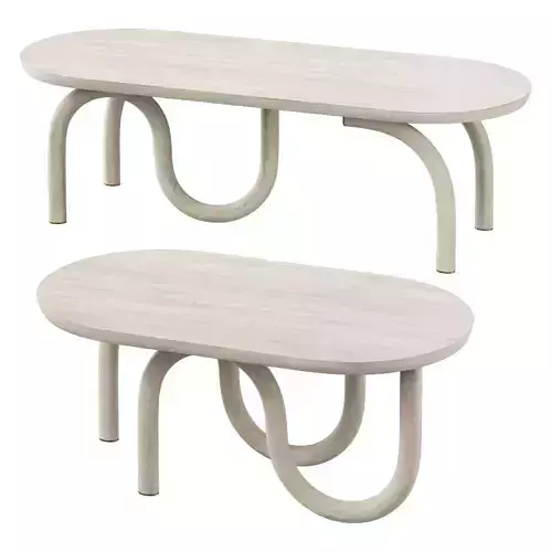 Ame editions manufacturees-pearl coffee table set 2