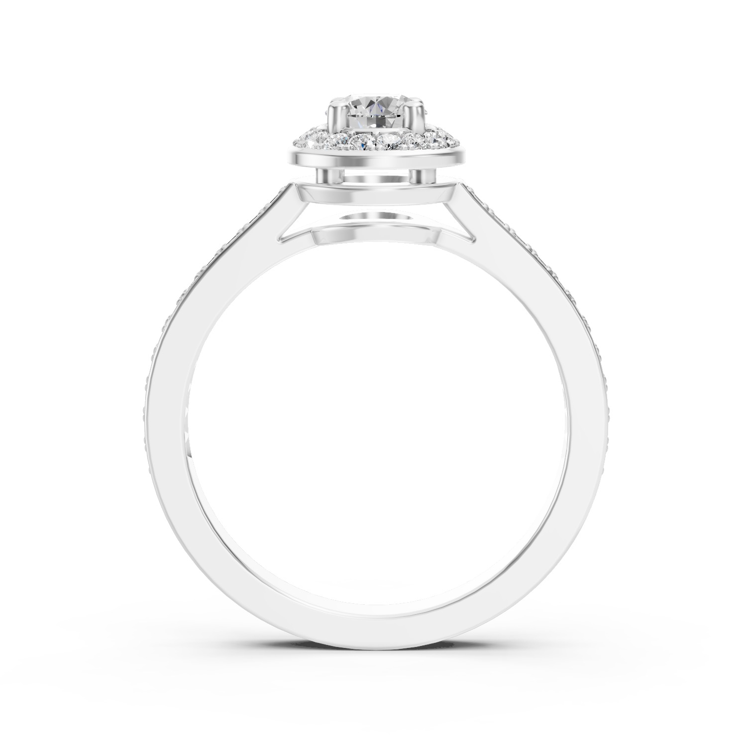 Van Cleef Icon Solitaire Ring 3D print model_3