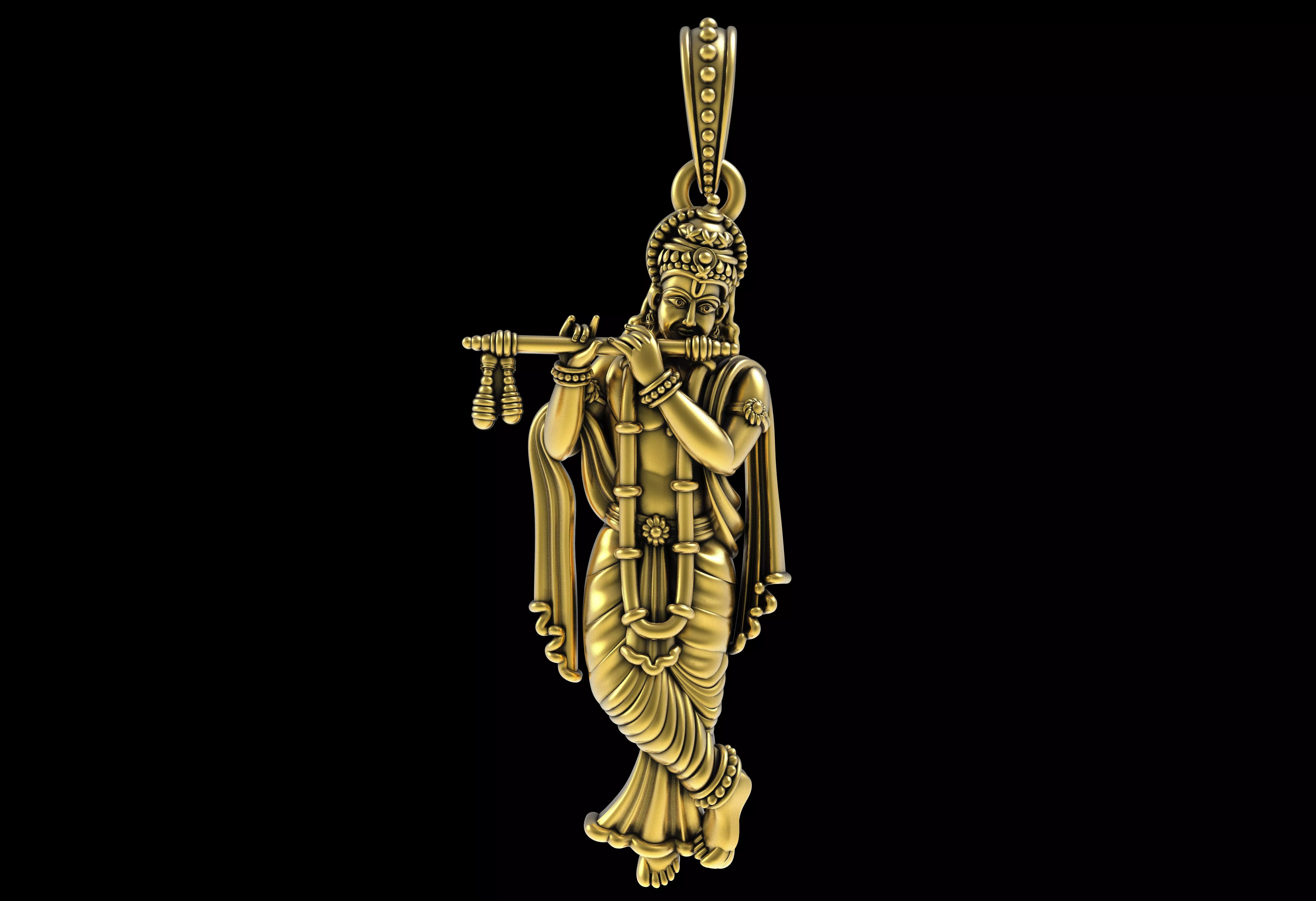 God Krishna Pendant 3D print model