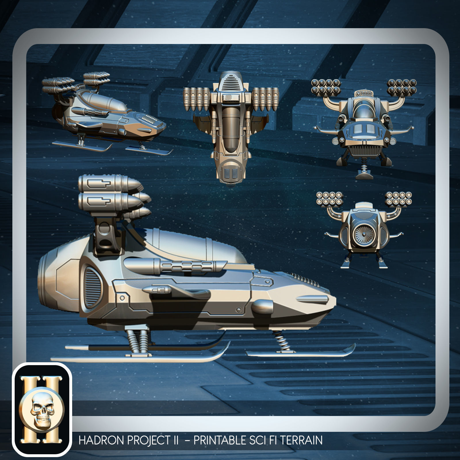 VEHICLE II - PRINTABLE MODEL 3D print model_1