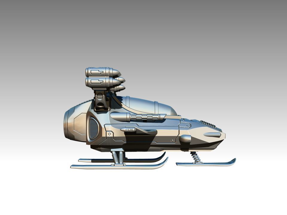 VEHICLE II - PRINTABLE MODEL 3D print model_6