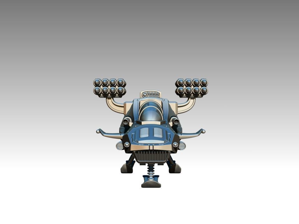 VEHICLE II - PRINTABLE MODEL 3D print model_8