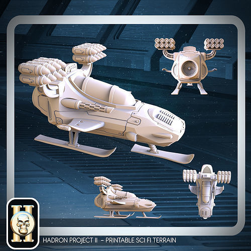 VEHICLE II - PRINTABLE MODEL 3D print model