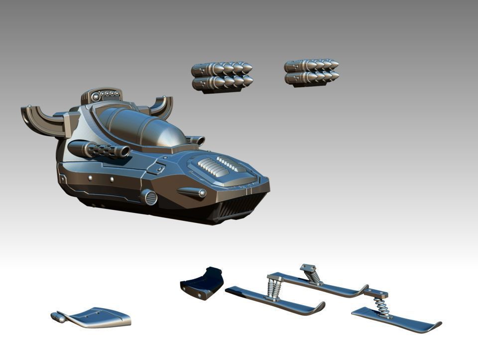 VEHICLE II - PRINTABLE MODEL 3D print model_13