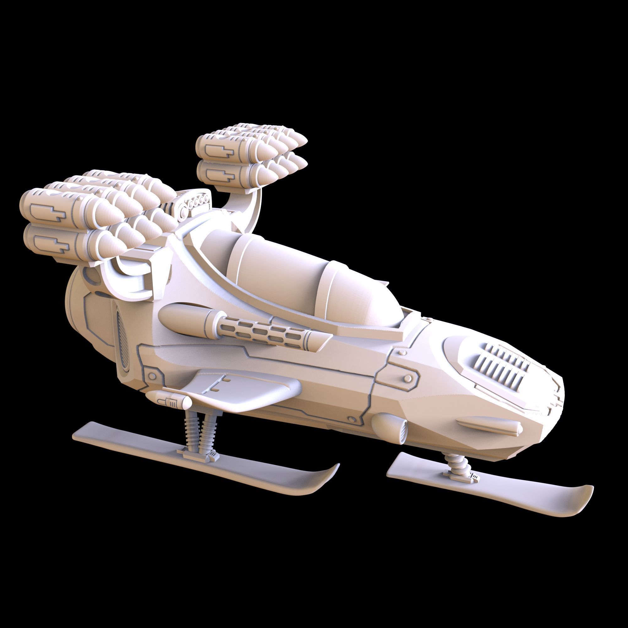 VEHICLE II - PRINTABLE MODEL 3D print model_5
