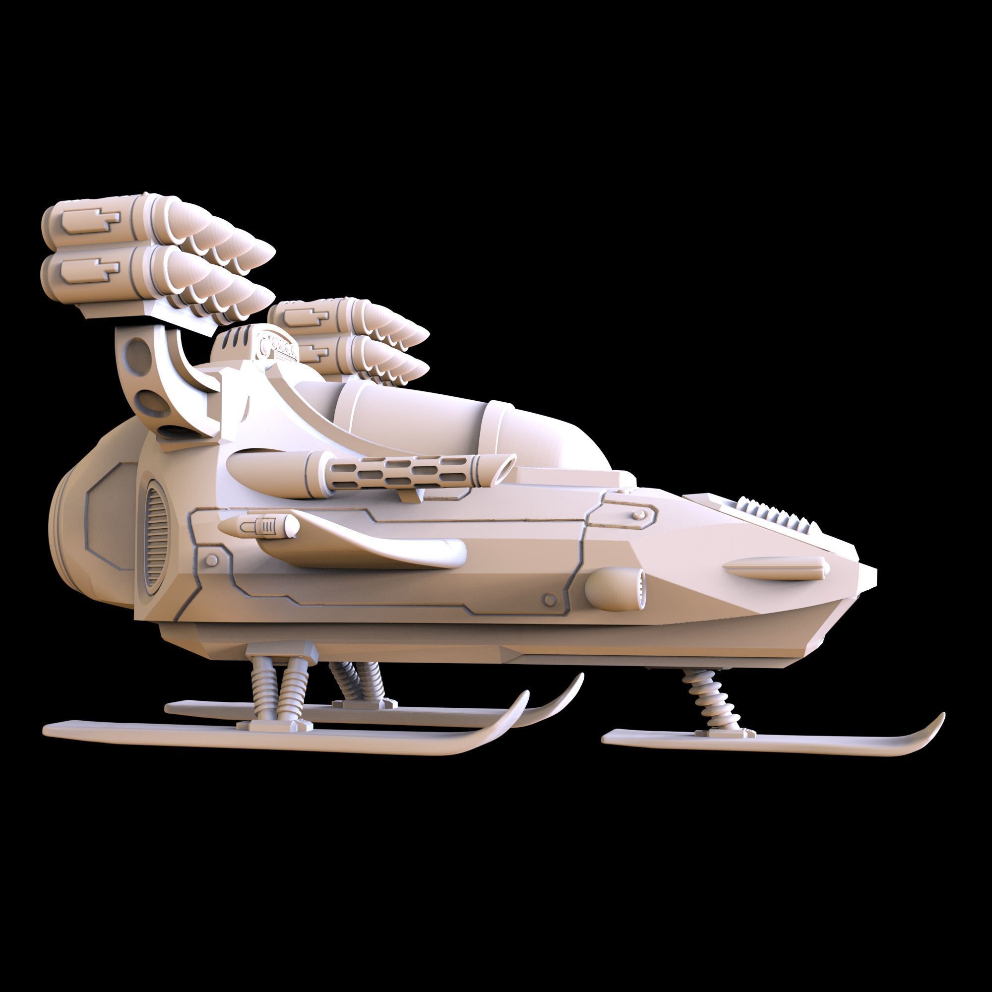 VEHICLE II - PRINTABLE MODEL 3D print model_2