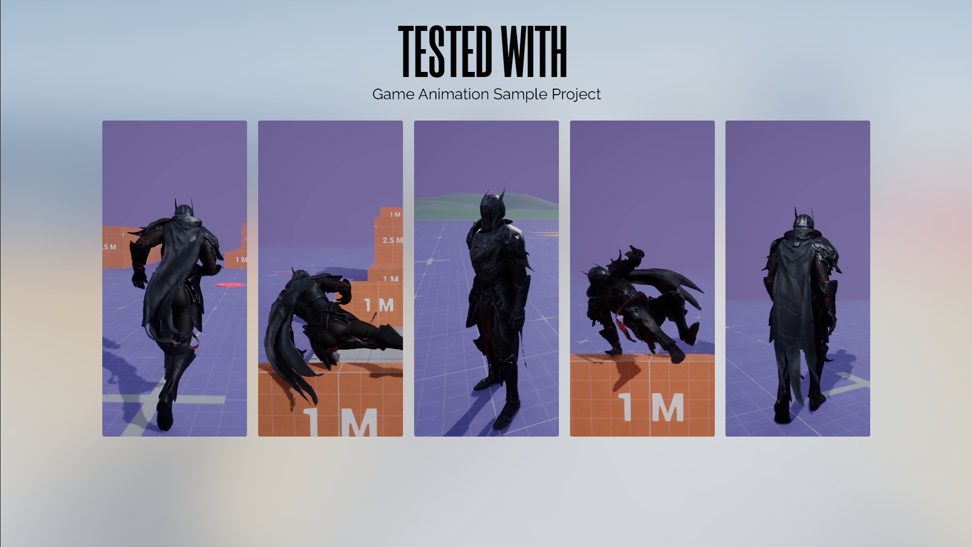 Death Knight - RPG Dark Fantasy Modular Female and Male Low-poly 3D model_15