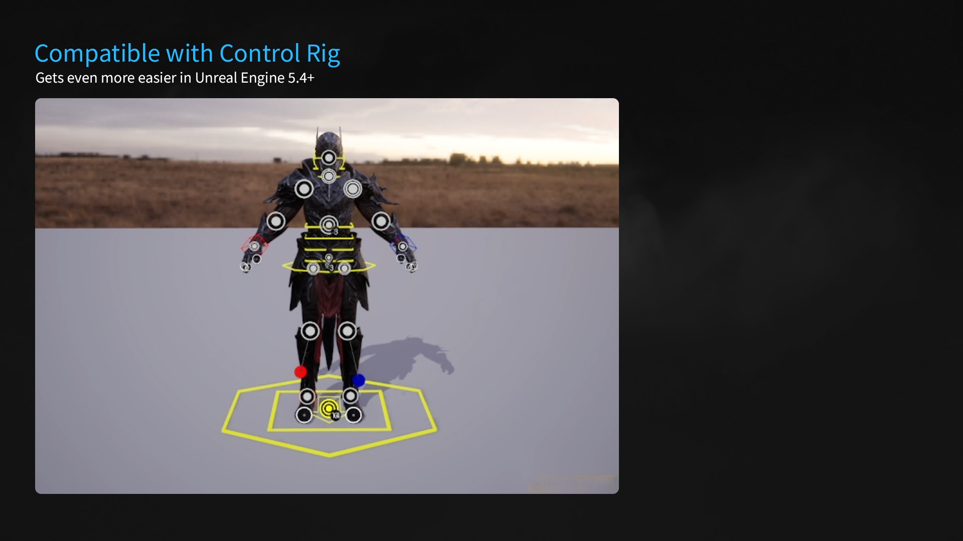 Death Knight - RPG Dark Fantasy Modular Female and Male Low-poly 3D model_12