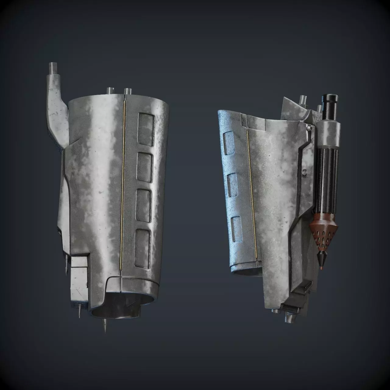 JANGO FETT GAUNTLETS 3D print model